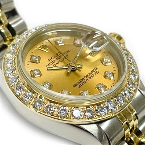 rolex gold and diamond encrusted|rolex diamond and sapphire bezel.